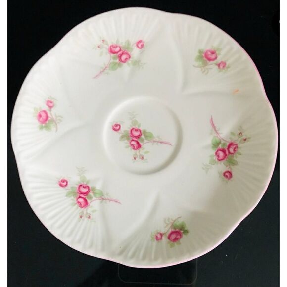 Vintage Shelley Fine Bone China England Rose Spray 13545 Cup & Saucer - Picture 3 of 6